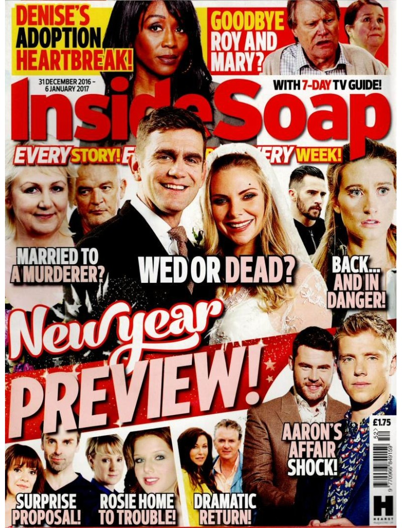 Inside Soap Magazine 31st December 2016 Inside Soap Magazine 31st December 2016