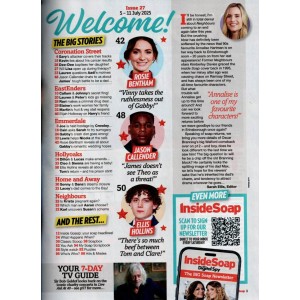 Inside Soap Magazine 5th July 2025