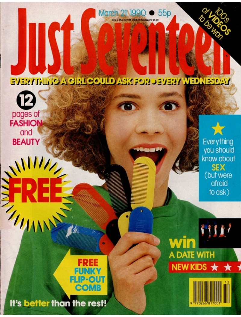 Just 17 Magazine 21st March 1990