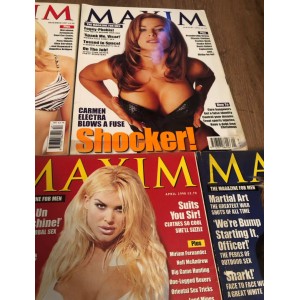 Maxim Magazine x 5 issues 1998 - Lot 3