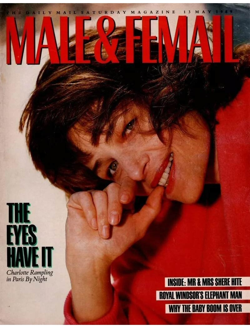 Male & Femail Daily Mail Magazine 13th May 1989