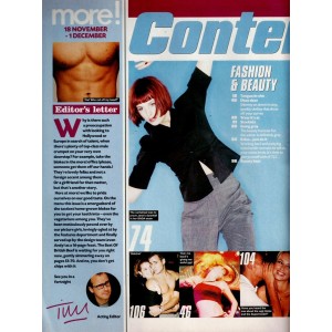 More Magazine - 278 - 18th November 1999 Robbie Williams