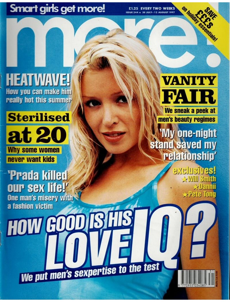 More Magazine - 244 - 30th July 1997 Dannii Minogue
