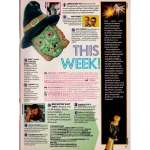 Number One Magazine 7th November 1987 Then Jerico George Michael Eurtyhmics 