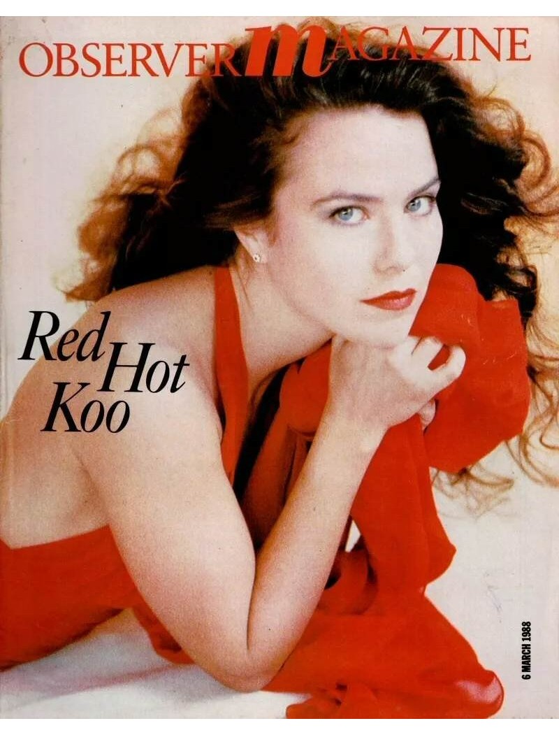 Observer Magazine 6th March 1988 Koo Stark Observer Magazine 6th March 1988 Koo Stark