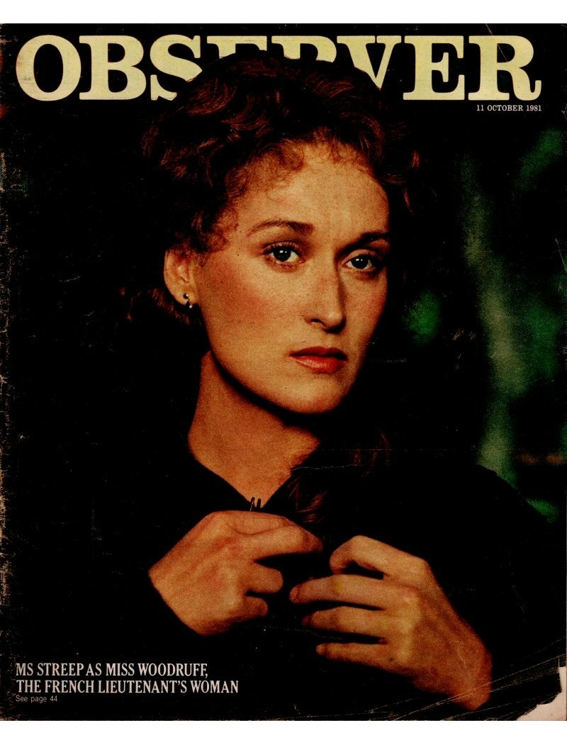The Observer Magazine 11th October 1981