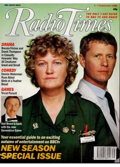 Radio Times Magazine 1st September 1990
