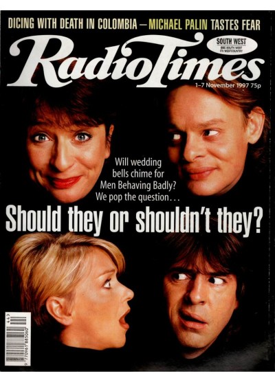 Radio Times Magazine 1st November 1997 Men Behaving Badly