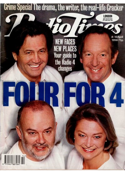 Radio Times Magazine 4th April 1998