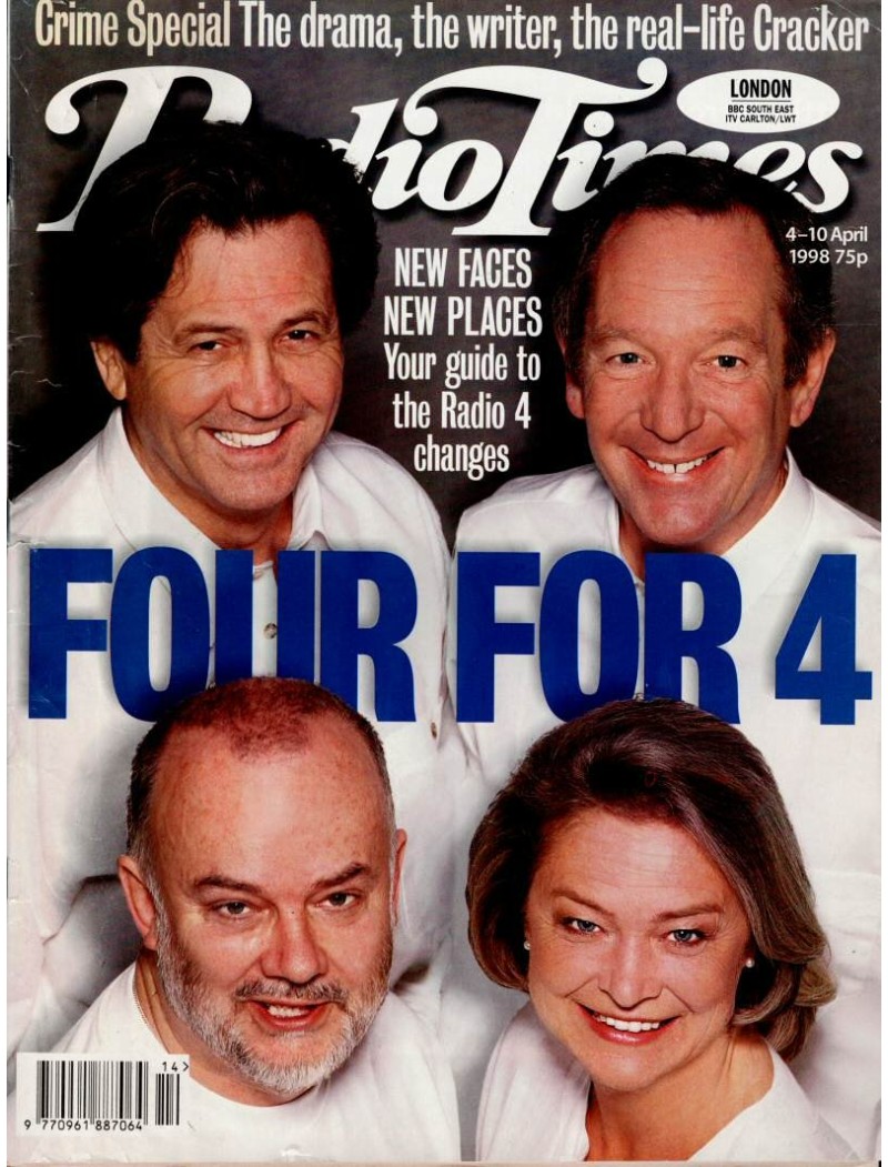 Radio Times Magazine 4th April 1998