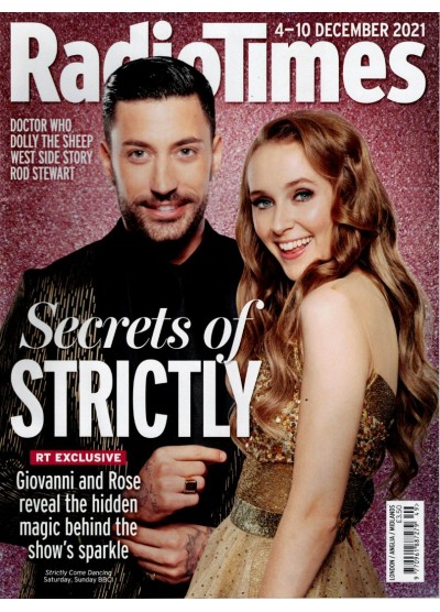 Radio Times Magazine 4th December 2021 Strictly Come Dancing