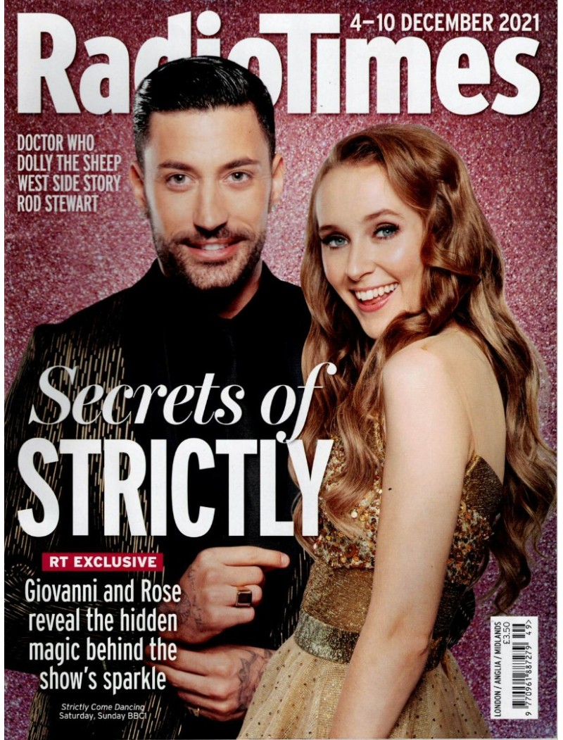 Radio Times Magazine 4th December 2021 Strictly Come Dancing