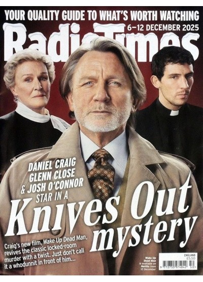 Radio Times Magazine 6th December 2025 Daniel Craig