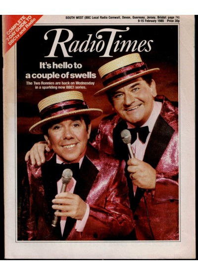 Radio Times Magazine 9th February 1985 The Two Ronnies
