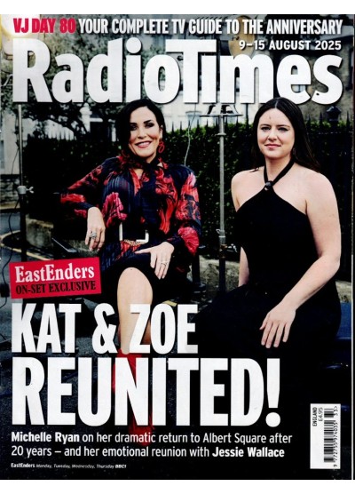 Radio Times Magazine 9th August 2025 Radio Times Magazine 9th August 2025