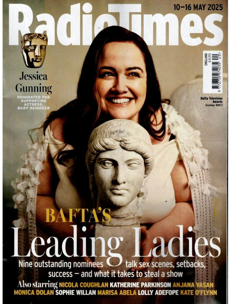 Radio Times Magazine 10th May 2025 Jessica Gunning