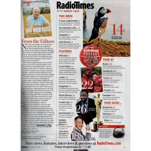 Radio Times Magazine 11th March 2023