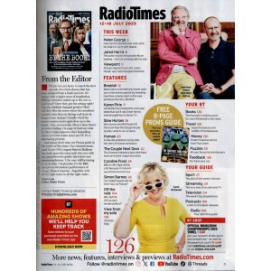 Radio Times Magazine 12th July 2025 Crime Drama Special