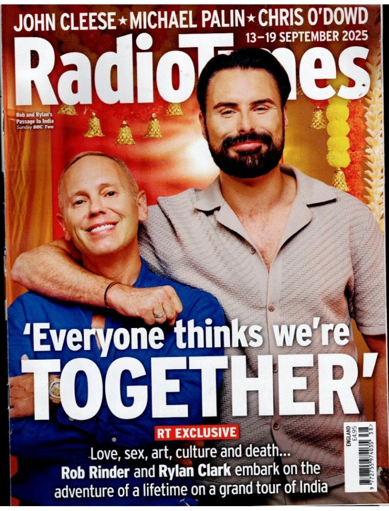 Radio Times 13th September 2025 Fawlty Towers 50th Anniversary Andrew Lincoln
