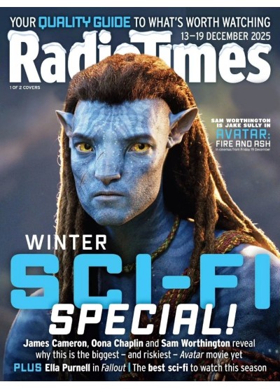 Radio Times Magazine 13th December 2025 - Cover 2 Sam Worthington Radio Times Magazine 13th December 2025 - Cover 2 Sam Worthington
