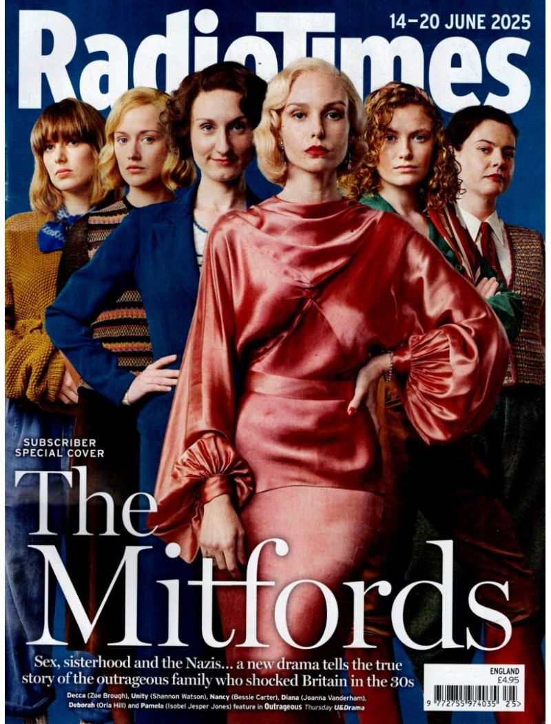 Radio Times Magazine 14th June 2025 The Mitfords