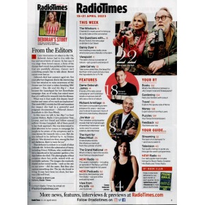 Radio Times Magazine 15th April 2023