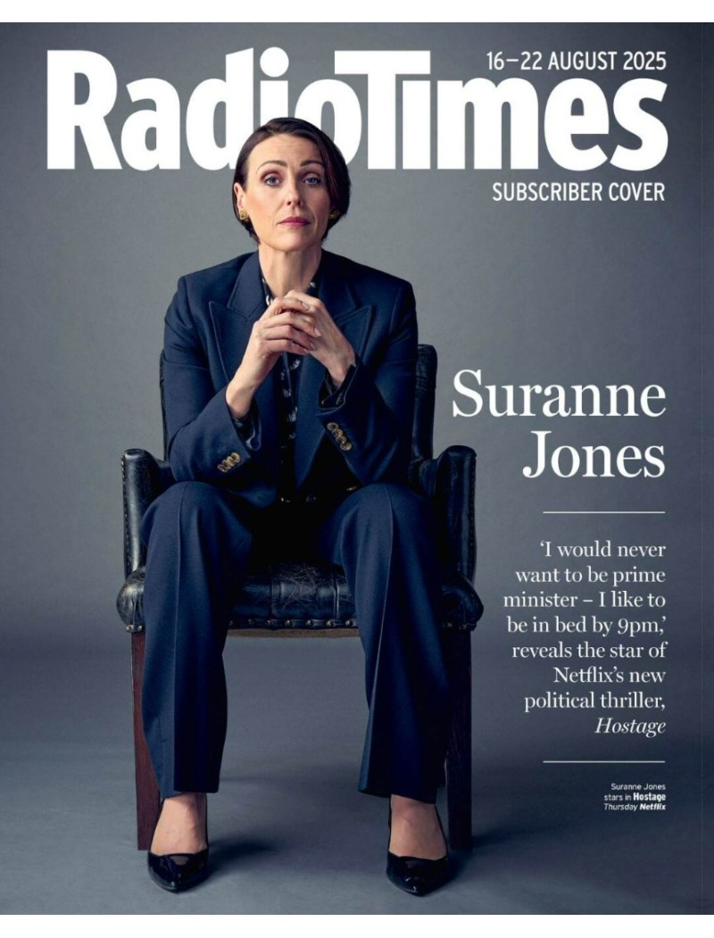 Radio Times Magazine 16th August 2025 Suranne Jones Radio Times Magazine 16th August 2025 Suranne Jones