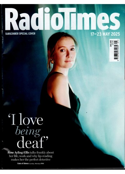 Radio Times Magazine 17th May 2025 Rose Ayling Ellis