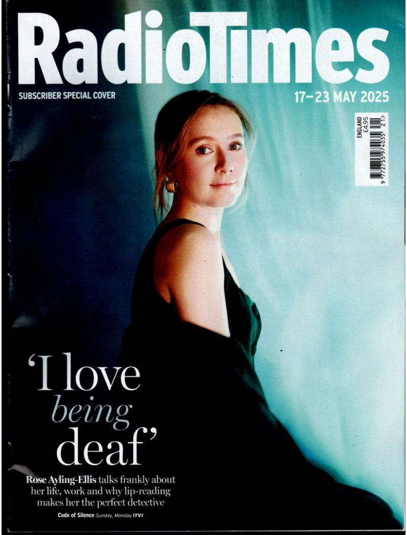 Radio Times Magazine 17th May 2025 Rose Ayling Ellis