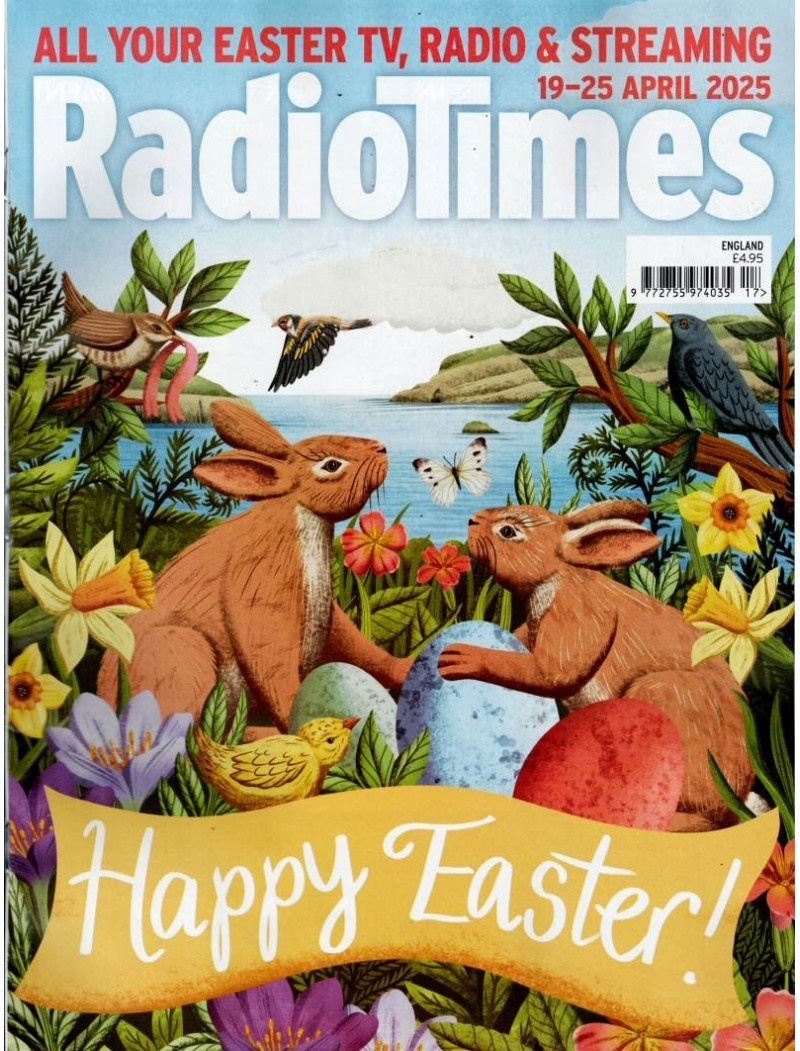 Radio Times Magazine 19th April 2025 Easter