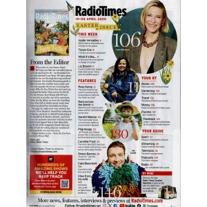 Radio Times Magazine 19th April 2025 Easter