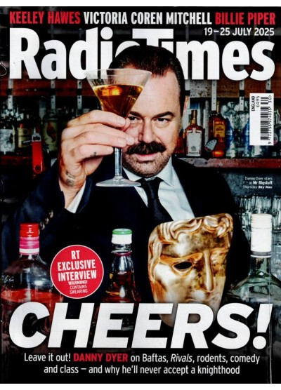 Radio Times Magazine 19th July 2024 Danny Dyer