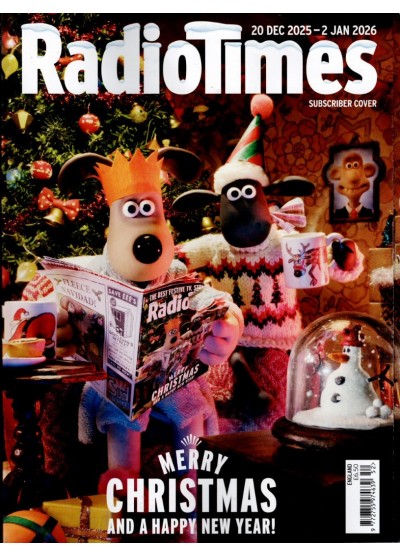 Radio Times Magazine 20th December 2025 Wallace & Gromit Christmas Issue