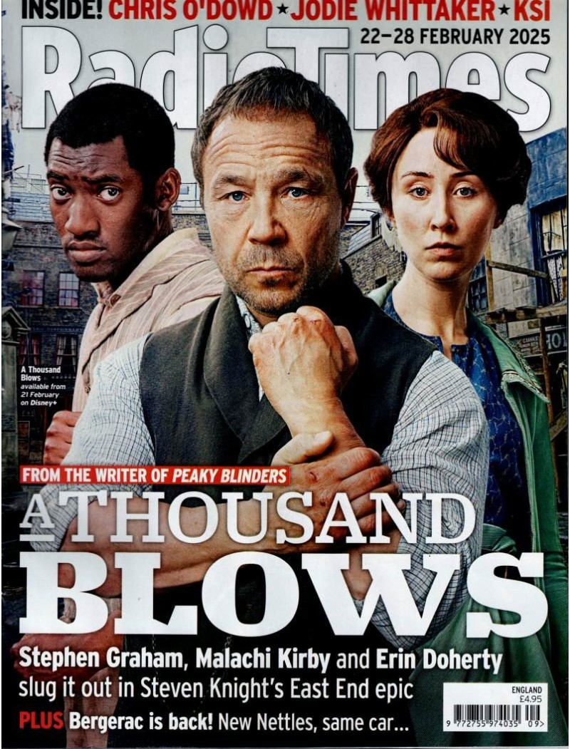 Radio Times Magazine 22nd February 2025