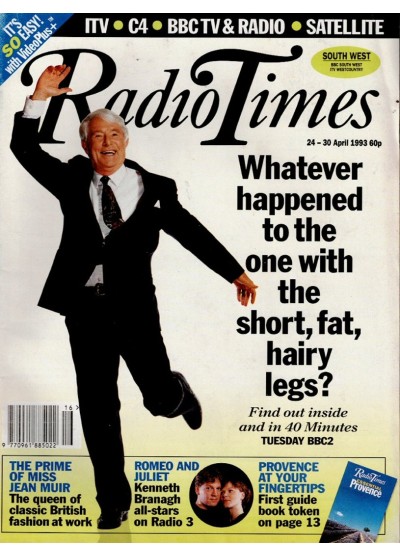 Radio Times Magazine 24th April 1993 Radio Times Magazine 24th April 1993