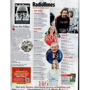Radio Times Magazine 26th April 2025