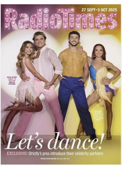 Radio Times Magazine 27th September 2025 Strictly Come Dancing Radio Times Magazine 27th September 2025 Strictly Come Dancing