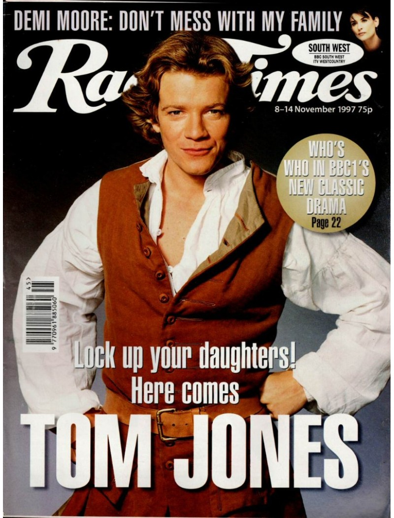 Radio Times Magazine 8th November 1997 Radio Times Magazine 8th November 1997