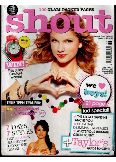 Shout Magazine 8th September 2010