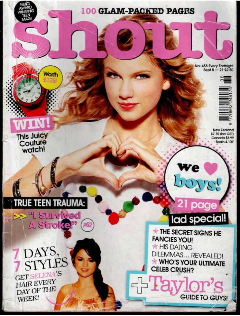 Shout Magazine 8th September 2010