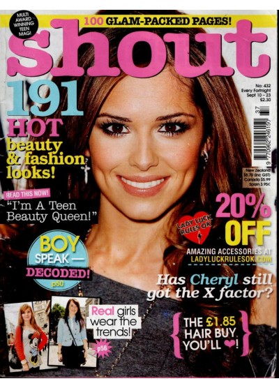 Shout Magazine 10th September 2009