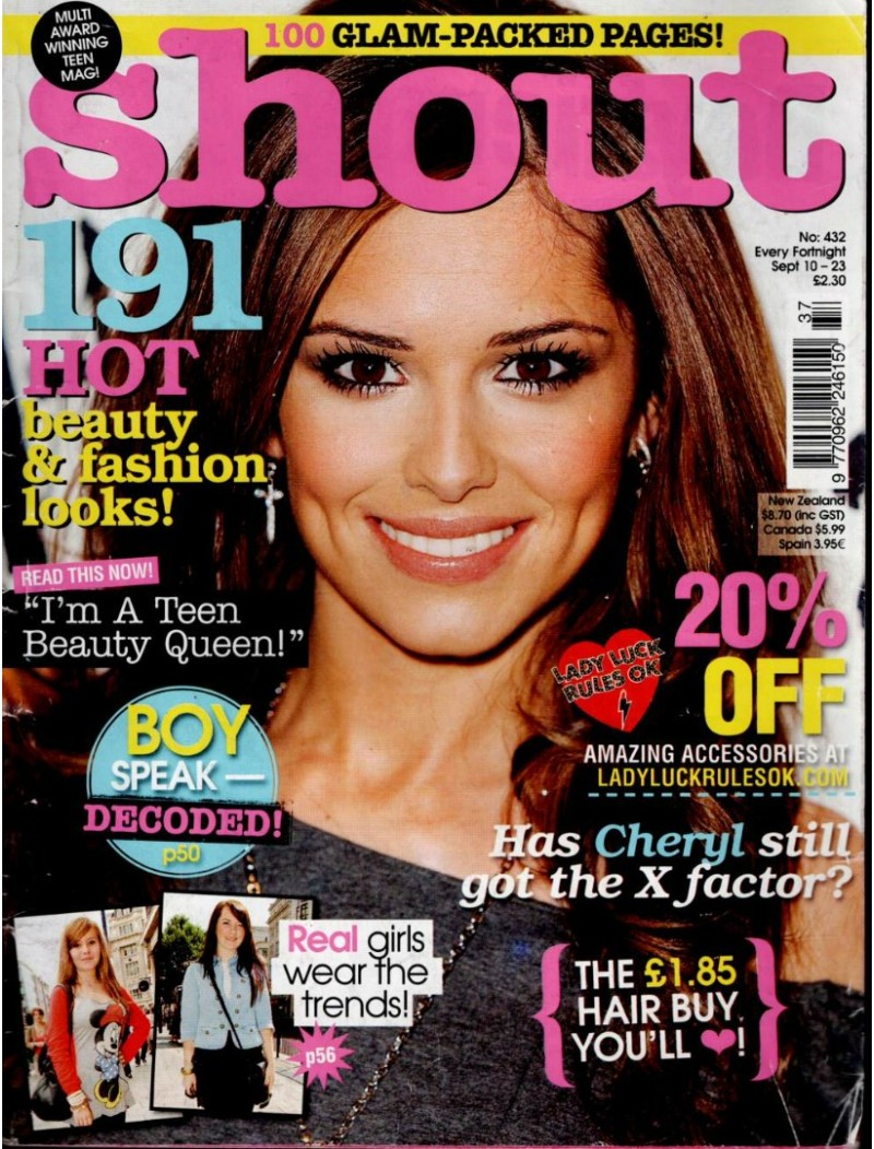 Shout Magazine 10th September 2009 Shout Magazine 10th September 2009