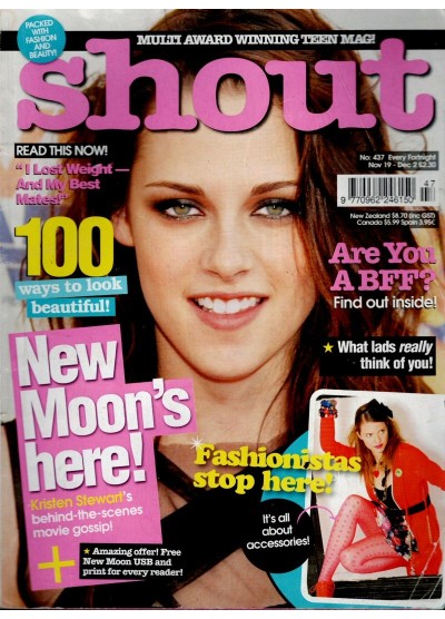 Shout Magazine 19th November 2009