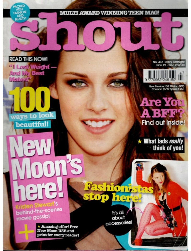 Shout Magazine 19th November 2009