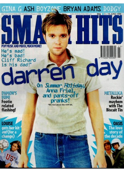Smash Hits Magazine 5th June 1996