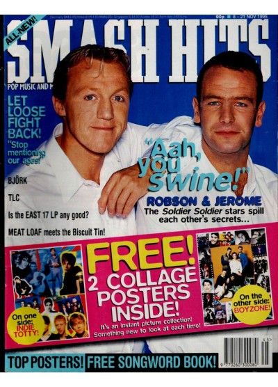 Smash Hits Magazine 8th November 1995 Robson & Jerome