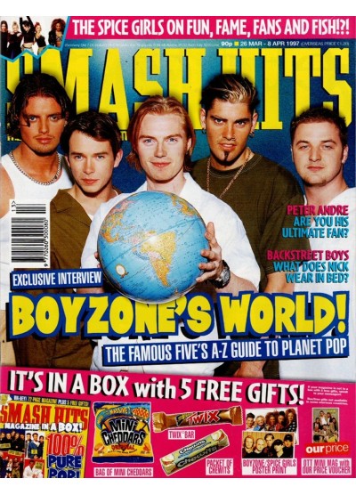 Smash Hits Magazine 26th March 1997 Smash Hits Magazine 26th March 1997