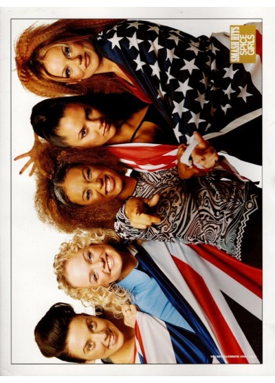 Spice Girls & Boyzone A4 Promotional Card Spice Girls & Boyzone A4 Promotional Card