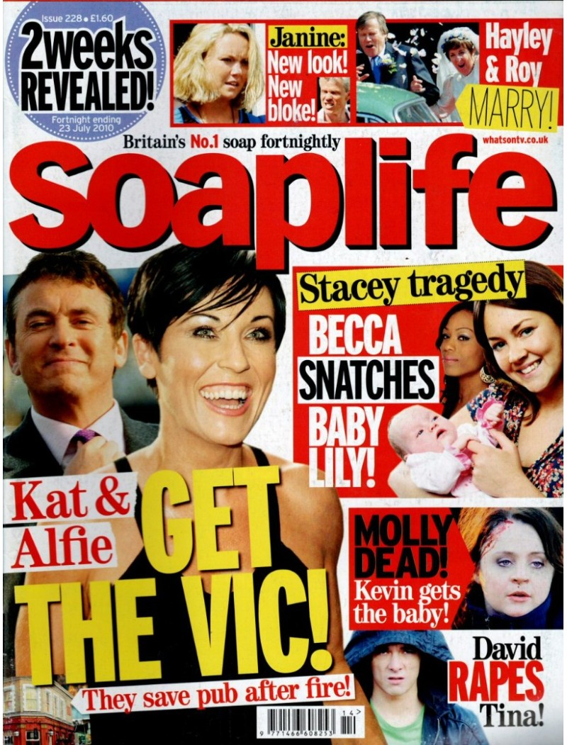 Soaplife Magazine Issue 228 23rd July 2010 Soaplife Magazine Issue 228 23rd July 2010