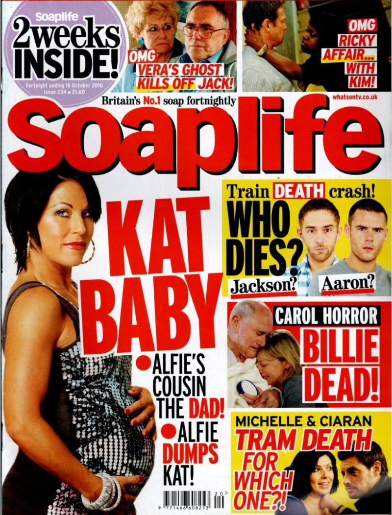 Soaplife Magazine Issue 234 15th October 2010 Soaplife Magazine Issue 234 15th October 2010